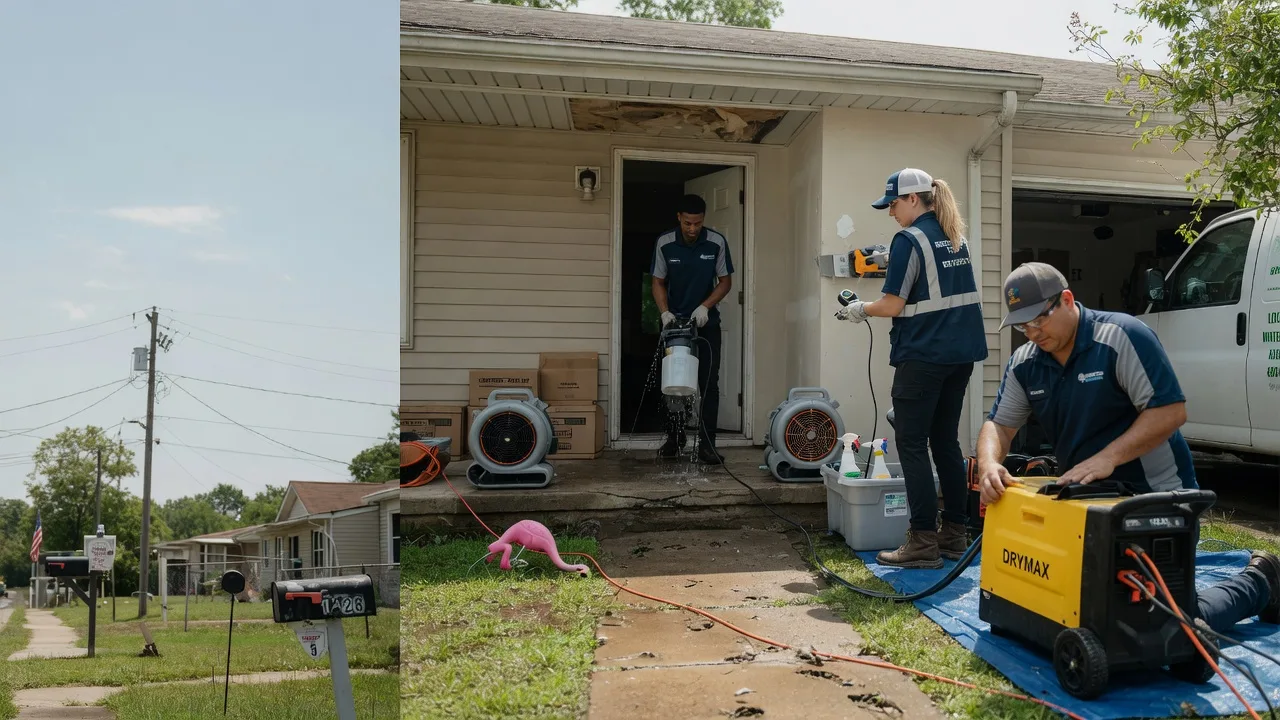Storm Damage Water Removal in North Robinson, OH near me